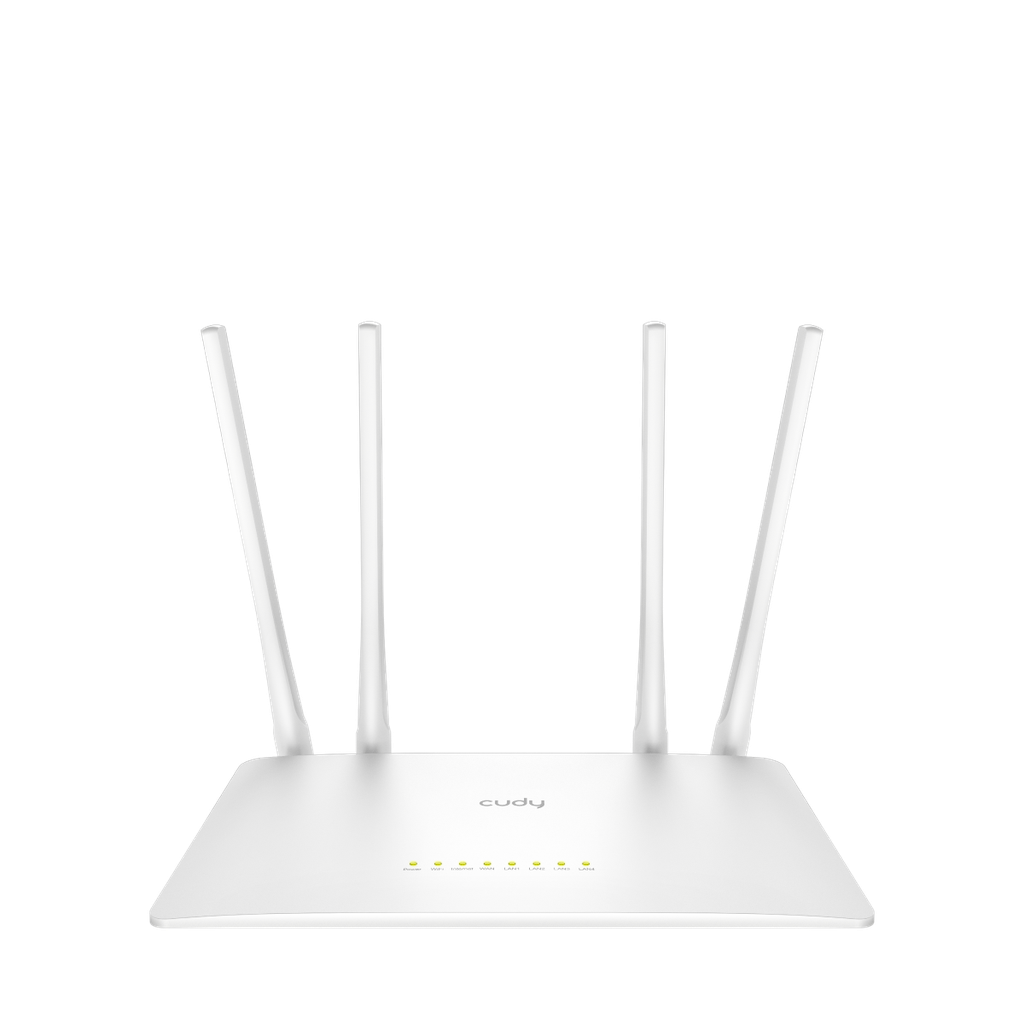 Cudy WR1200 AC1200 Smart WiFi Router / 5GHz Dual Band / 5 dBi Antennas / VPN