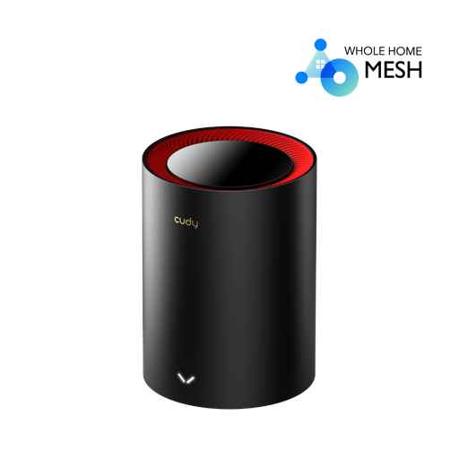 [NETCUD-M3000] Cudy M3000 AX3000 2.5G Dual Band Wi-Fi 6 Mesh System - Black