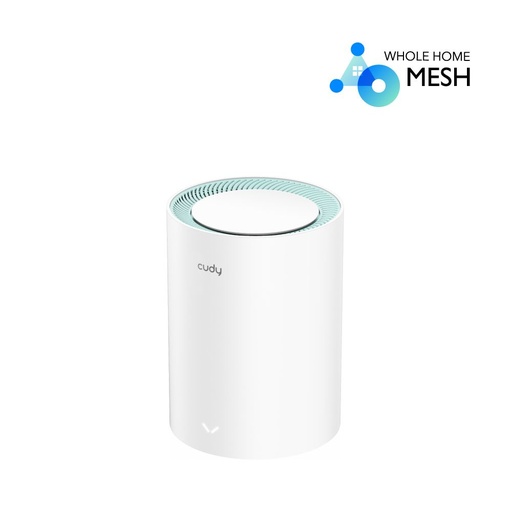 [NETCUD-M1300] Cudy M1300 AC1200 Gigabit Whole Mesh WiFi System, Dual Band, High Gain Antennas, VPN, Cloudflare