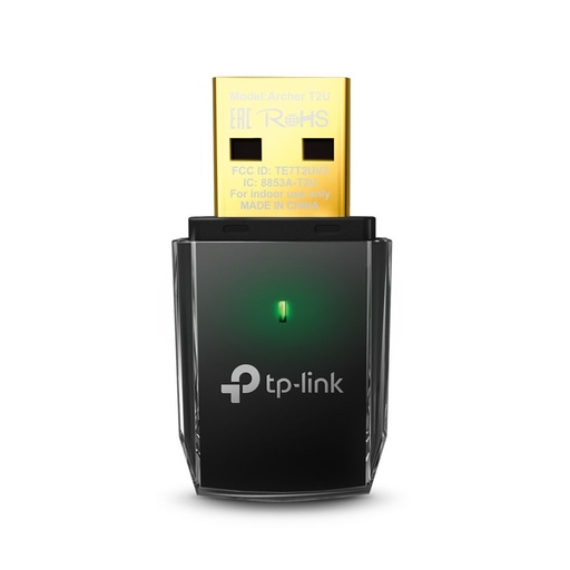 [NETTPL-ARCHER-T2U] TP-Link Archer T2U AC600 Dual Band 2.4GHz / 5.0GHz Wireless USB Adapter