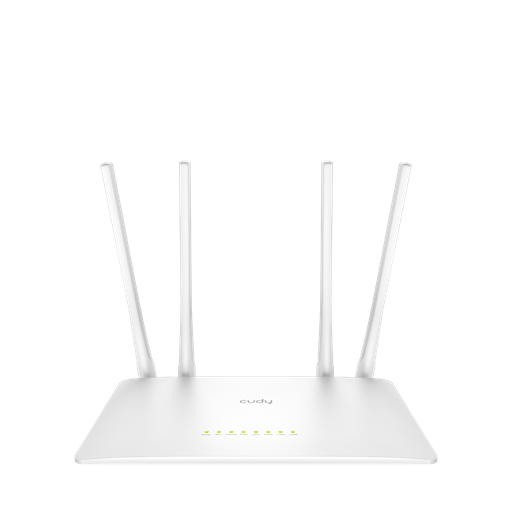 [NETCUD-WR1200] Cudy WR1200 AC1200 Smart WiFi Router / 5GHz Dual Band / 5 dBi Antennas / VPN