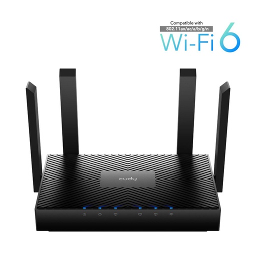 [NETCUD-WR3000] Cudy WR3000 AX3000 Dual Band Wi-Fi 6 Mesh Wi-Fi Router / 802.11ax / MU-MIMO / OpenVPN / WireGuard